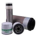 Solarhome New Service Filter Kit Compatible with Kubota Excavator U35-4 with D1703M Engine