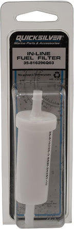 Quicksilver 816296Q03 Inline Fuel Filter Element for Mercury and Mariner Outboards