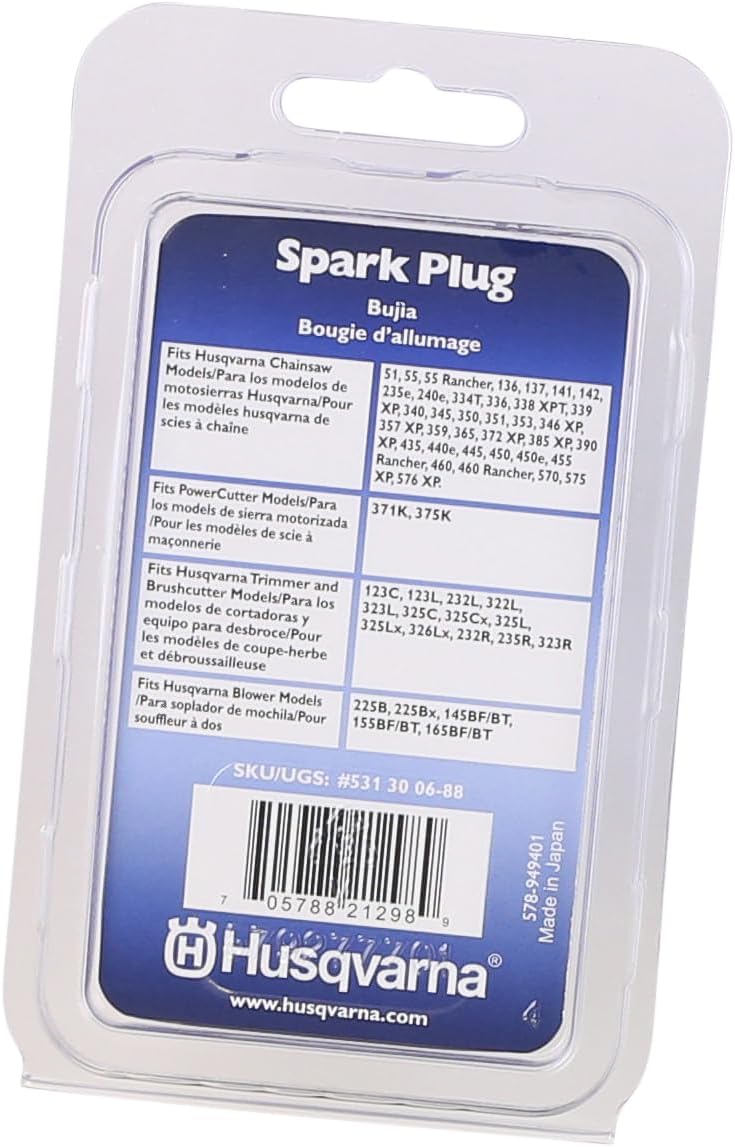 Husqvarna Replacement Spark Plug-531300688