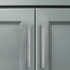 5 Pack 12 Inch Hole Center Polished Chrome Cabinet pulls Heavy Duty Solid Hardware for bathrooms Dressing Tables