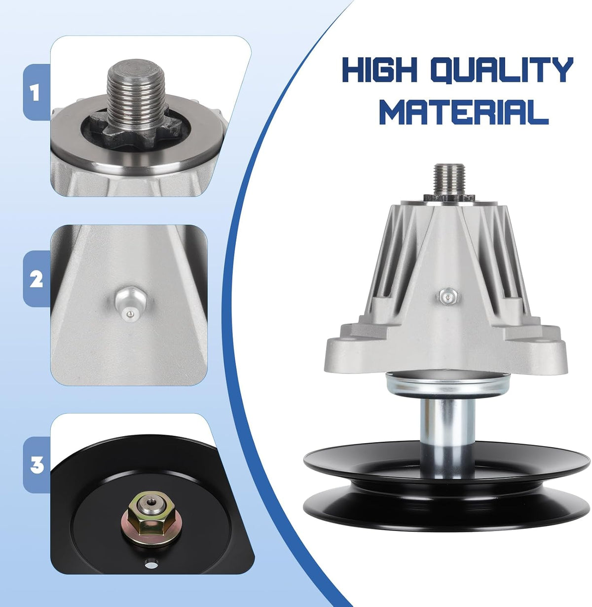 54" Deck 618-06978 918-06978 Mower Spindle Assembly Fit for Cub Cadet MTD Troy Bilt XT1-ST54 XT1-GT54 ZT1-54 ST54 ZT2-54 Super Bronco 54 Mustang 54 XP, for Craftsman Z6660 T8400 G8600(3 Pack
