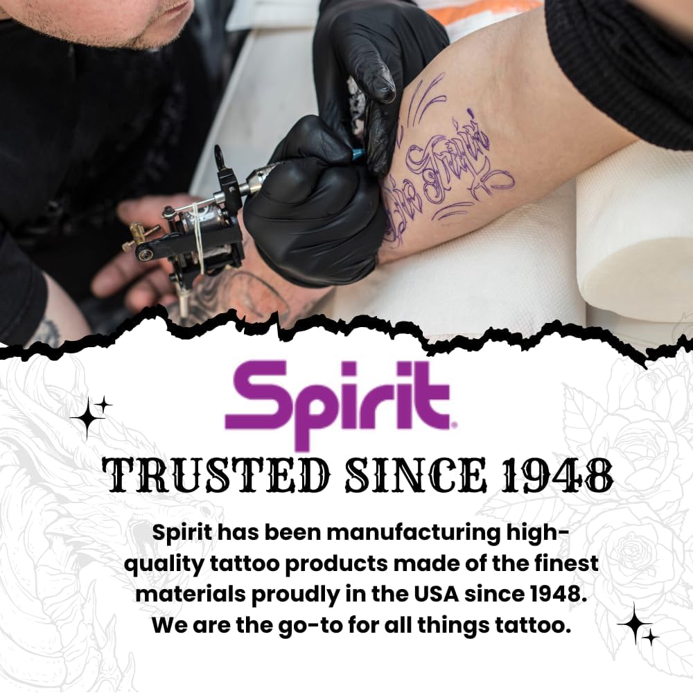 Classic Thermal Tattoo Stencil Transfer Paper, 8.5" x 11" (25 Sheets) Professional Tattoo Stencil Paper, Skin Safe