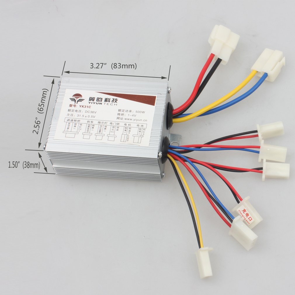 36v 500w Motor Speed Controller for Brushed Motor