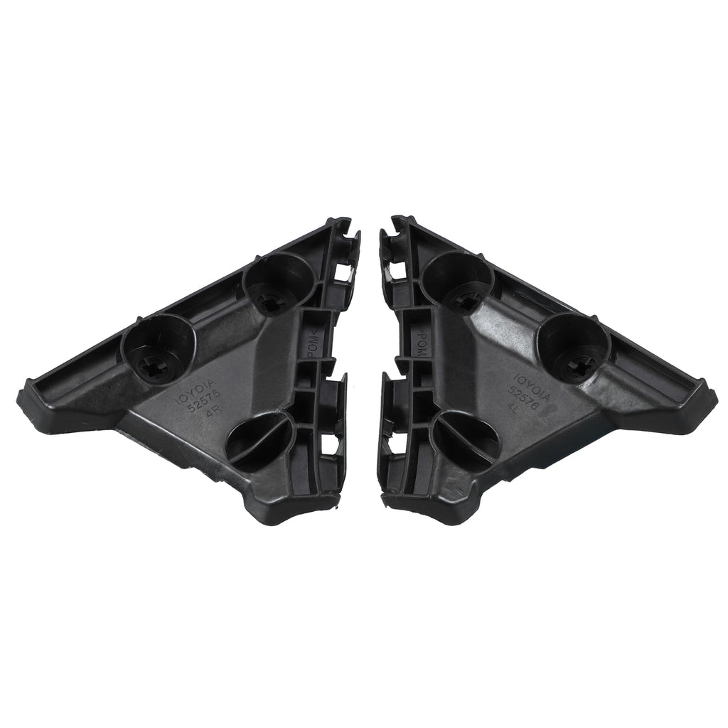 VekAuto 1 Pair Bumper Mounting Support Bracket Compatible for Toyota Camry 2007-2011, Left Right Bumper Retainer Set Plastic Black