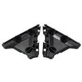 VekAuto 1 Pair Bumper Mounting Support Bracket Compatible for Toyota Camry 2007-2011, Left Right Bumper Retainer Set Plastic Black