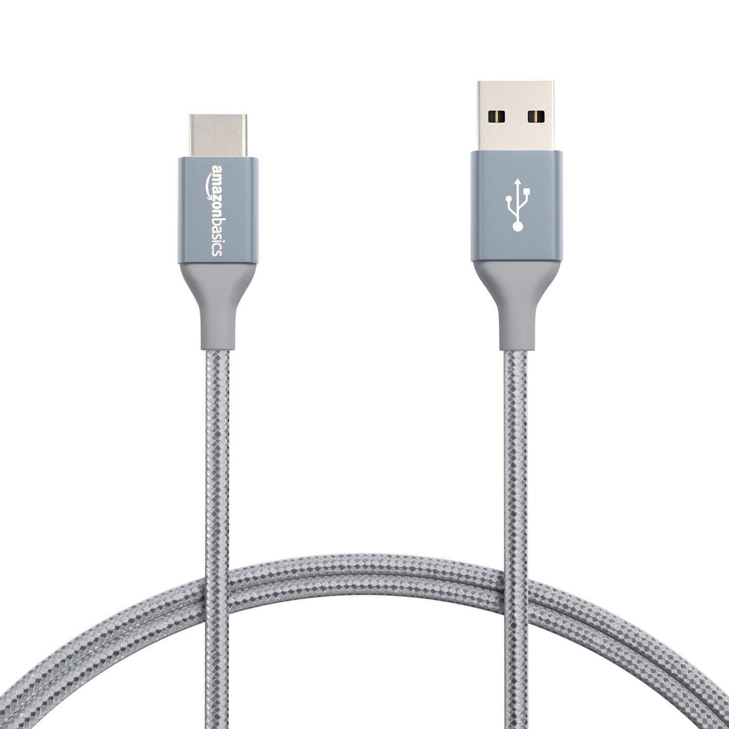 Nylon Braided USB-C to USB-A 2.0 Fast Charging Cable, 480Mbps Speed, USB-IF Certified, Charge and Sync, for Apple