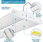 High Bay LED Shop Lights 200W/150W/100W Adjustable 28000LM 4 Pack