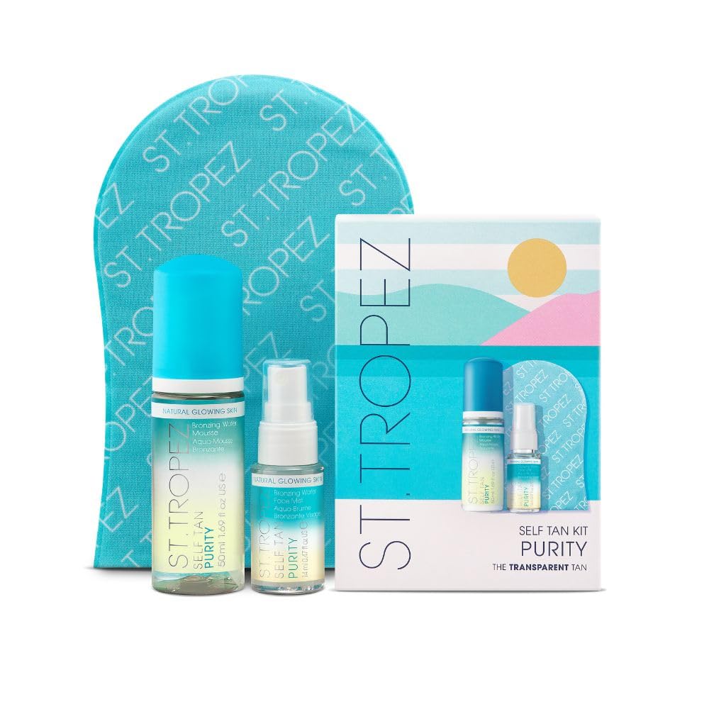 St. Tropez Women's Self Tan Purity Mini Kit, Brown, 1.69 Fl Oz