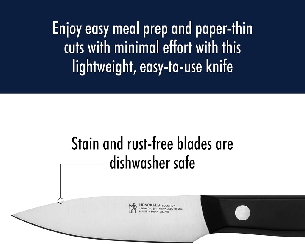 Solution Razor-Sharp 2-Piece Compact Chef Knife Set, German Engineered Knife Informed by over 100 Years of Mastery