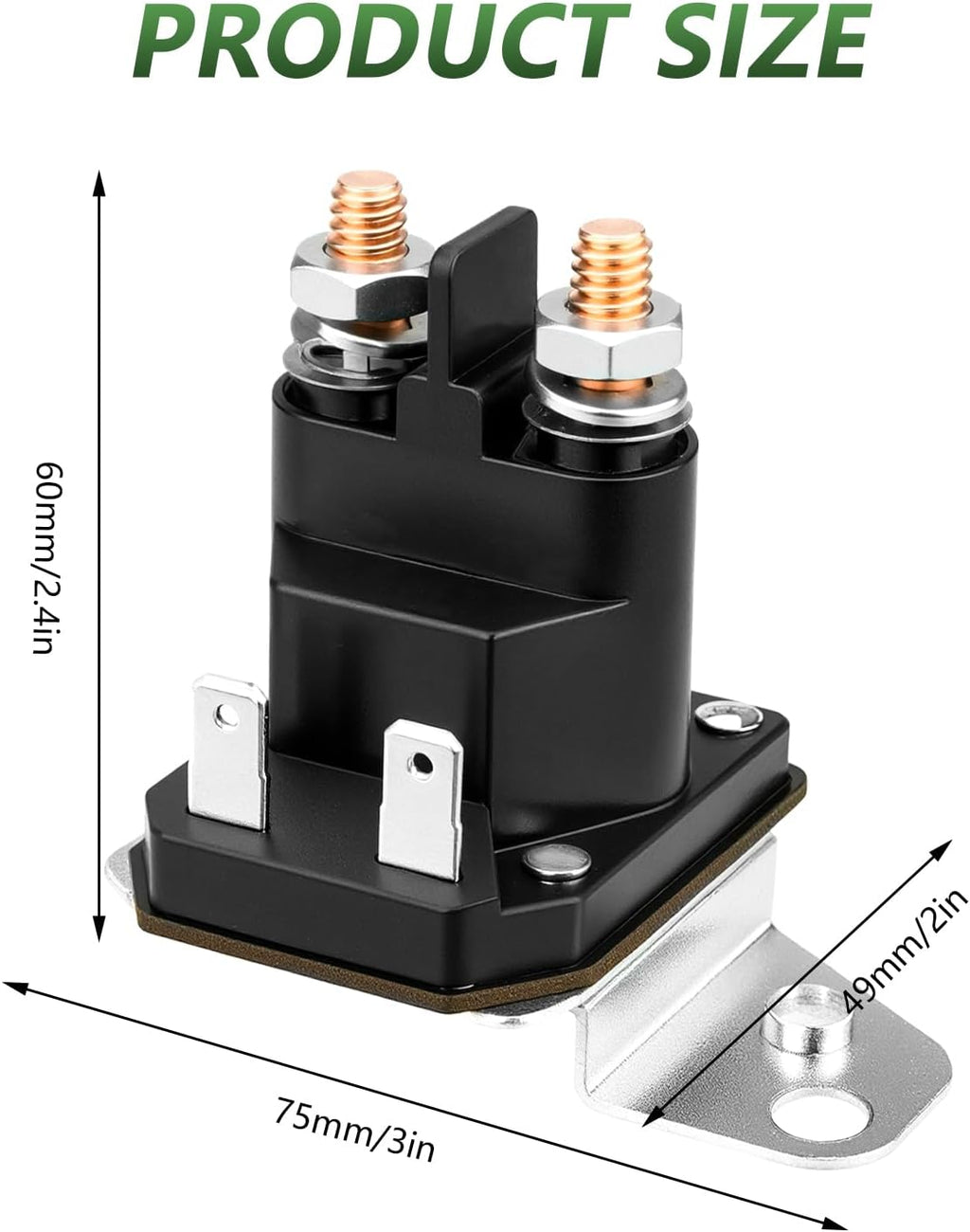 725-06153A Starter Solenoid for Cub Cadet XT1 XT2 Enduro RZT LT1 ZT1 ZT2 MTD Troy Bilt Yard Man Husky Yard Machines