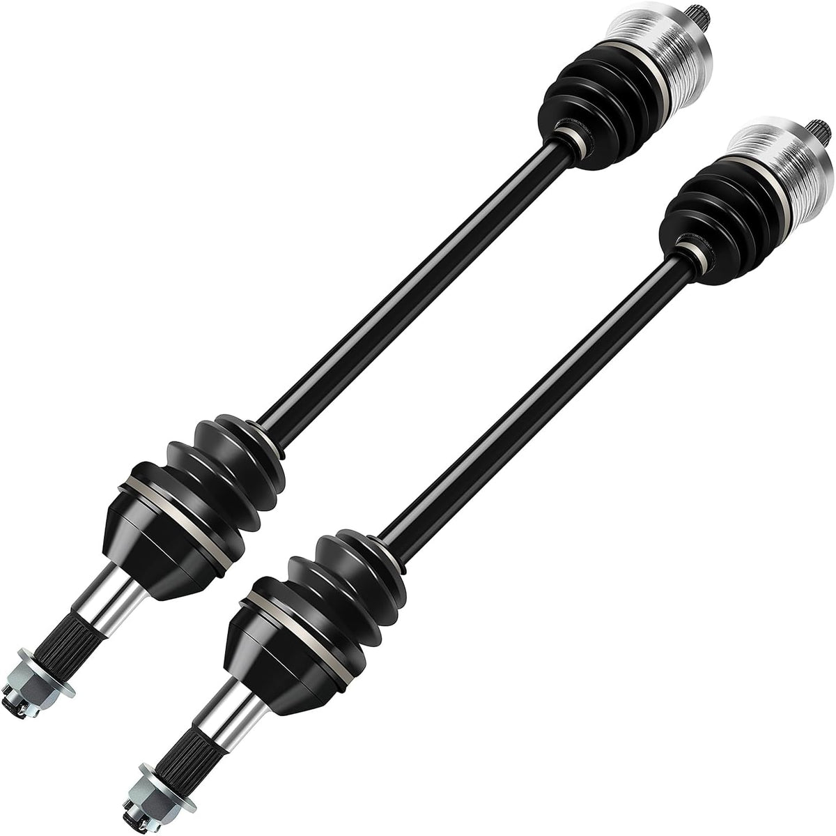SCITOO Pair Rear CV Axle Shaft Assembly for Maverick Max 1000R 2013-2018