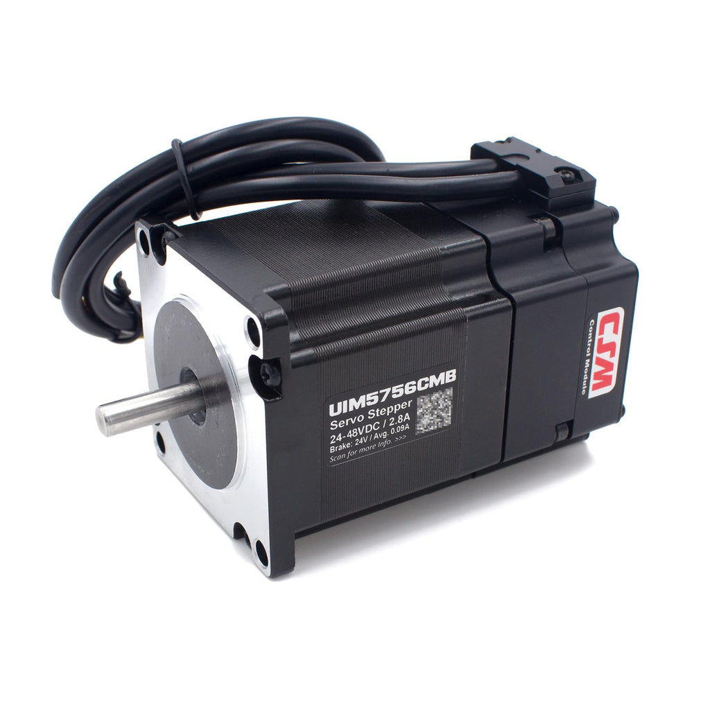 NEMA23 Integrated Servo Stepper Motor,CAN Bus,w/Encoder,Controller,Brake