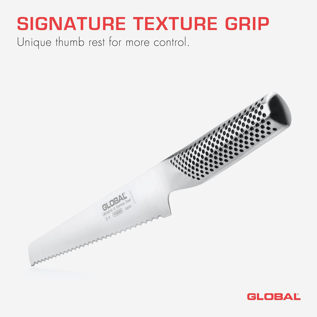 G-9-8-3/4 inch, 22cm Bread Knife, 8.75", Stainless Steel