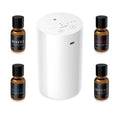 ANZ Waterless Essential Oil Diffuser Starter Kit, White