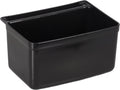 13" x 9" Black Silverware Bin