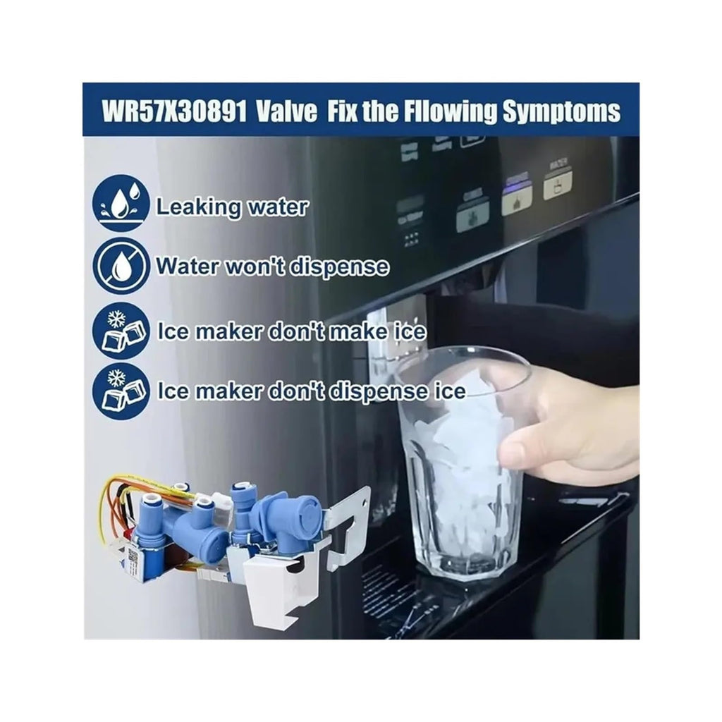 Refrigerator Water Inlet Valve,Compatible For Ge