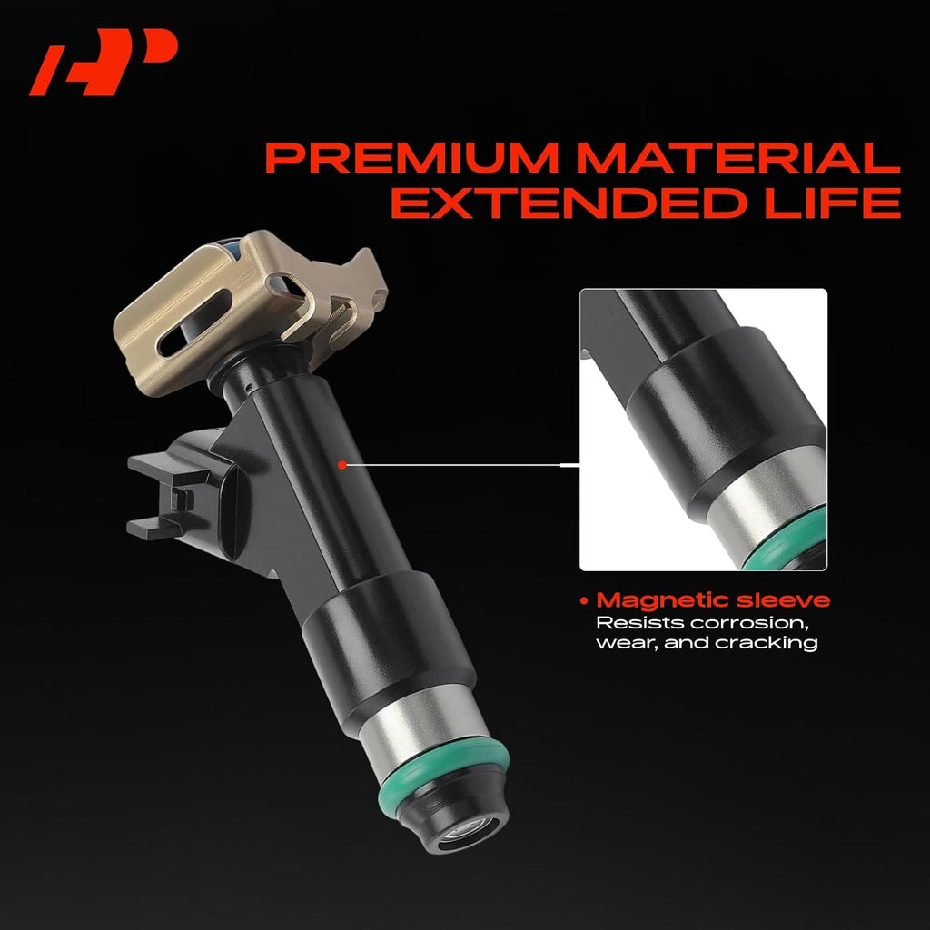 A-Premium Fuel Injectors 4 PCS Compatible with Chevrolet, Pontiac, Saturn