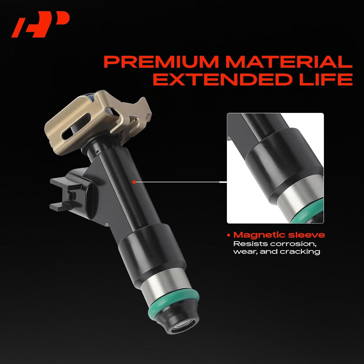 A-Premium Fuel Injectors 4 PCS Compatible with Chevrolet, Pontiac, Saturn