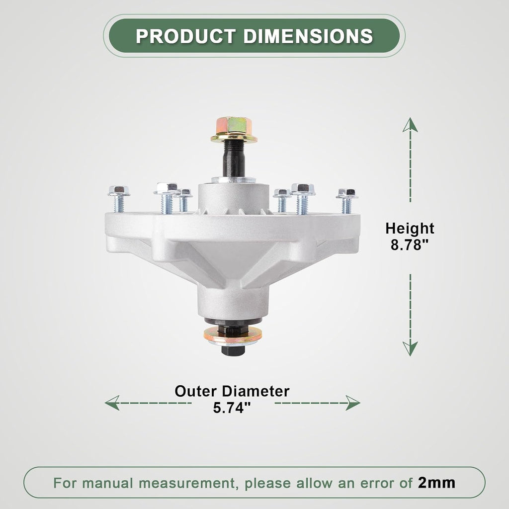 116-5712 109-8744 109-6394 116-3497 Replace Spindle Assembly Fit for Exmark Toro Quest with 42" 48" 52" Lawn Mower Decks