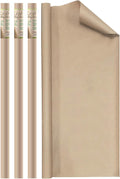 Natural Kraft Wrapping Paper Roll, 30 in x 14 Ft