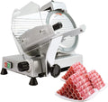 Semi-Automatic Meat Slicer Electric Deli Food Slicer-210W, Premium Carbon, Adjustable Thickness, Non-slip