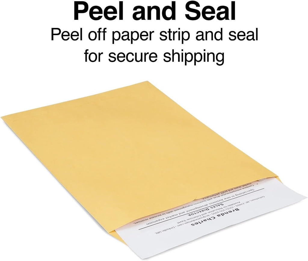 9x12 Brown Kraft EasyClose Catalog Envelopes, 100/Carton