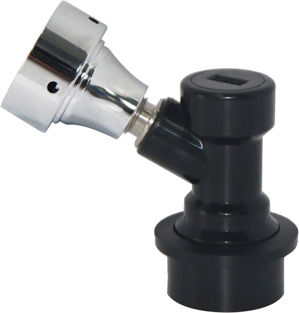Corny Keg Disconnect Faucet Adapter - LUCKEG Brand Ball Lock Liquid Disconnect with Beer Keg Faucet Adapter 2 pcs for