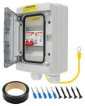 50Amp GFCI SPA Panel Disconnect Switch, 120V IP66 Circuit Breaker Box
