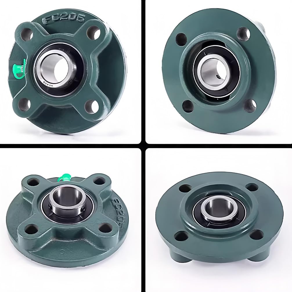 1 Pcs,UCFC212 Inner60 4-Bolt Flange Bearing Unit