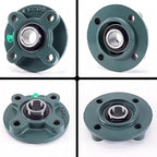 1 Pcs,UCFC211 Inner55 4-Bolt Flange Bearing Unit