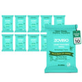 Hand Sanitizer Wipes, Moisturizing With Tea Tree Essential Oil, Ultra-Soft 100% Viscose, Hand Wipes Travel Size, Tea