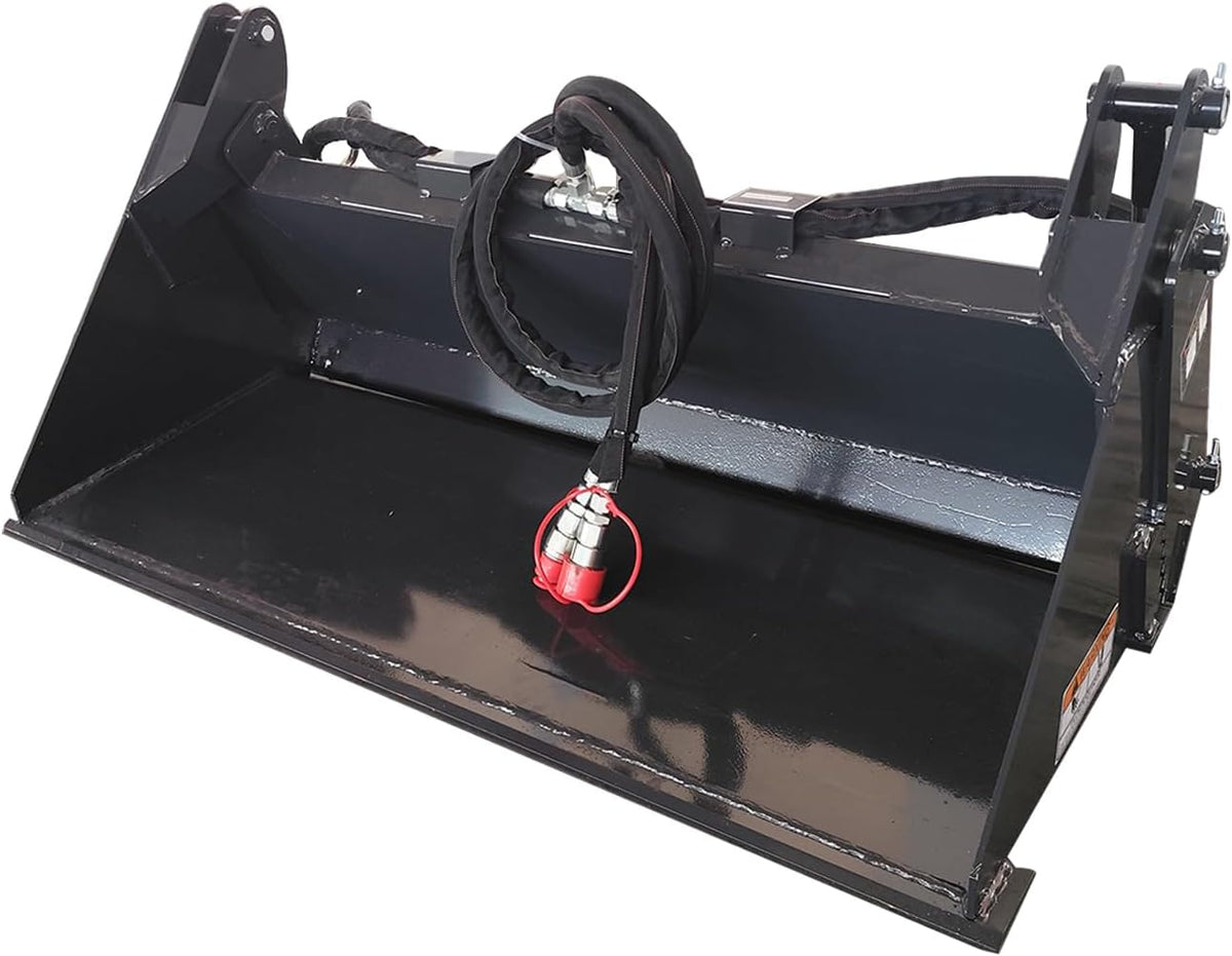 Mini skid steer loader 4-in-1 combination bucket attachment, width 51.5"