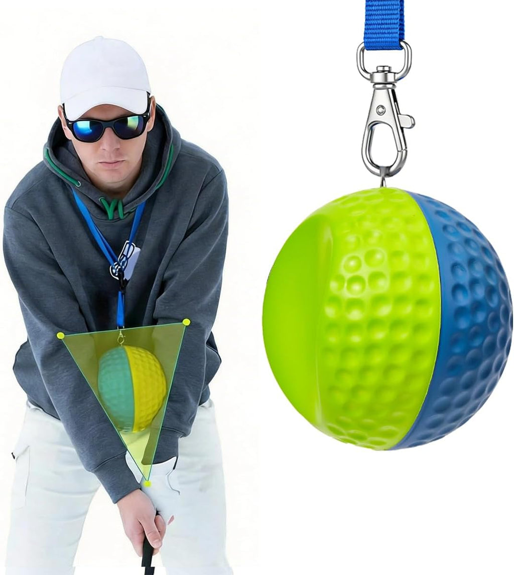 Golf Swing Trainer, Golf Training Aid Ball - Soft PU Foam Forearm Connection Ball & Practice Equipment & Posture