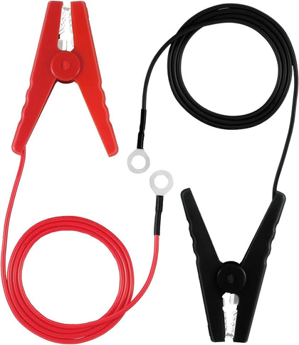 Fence Jumper Cables with Crocodile Clips, Electric Fence Jumping Lead - Solar Electric Fencing Connector Accessory