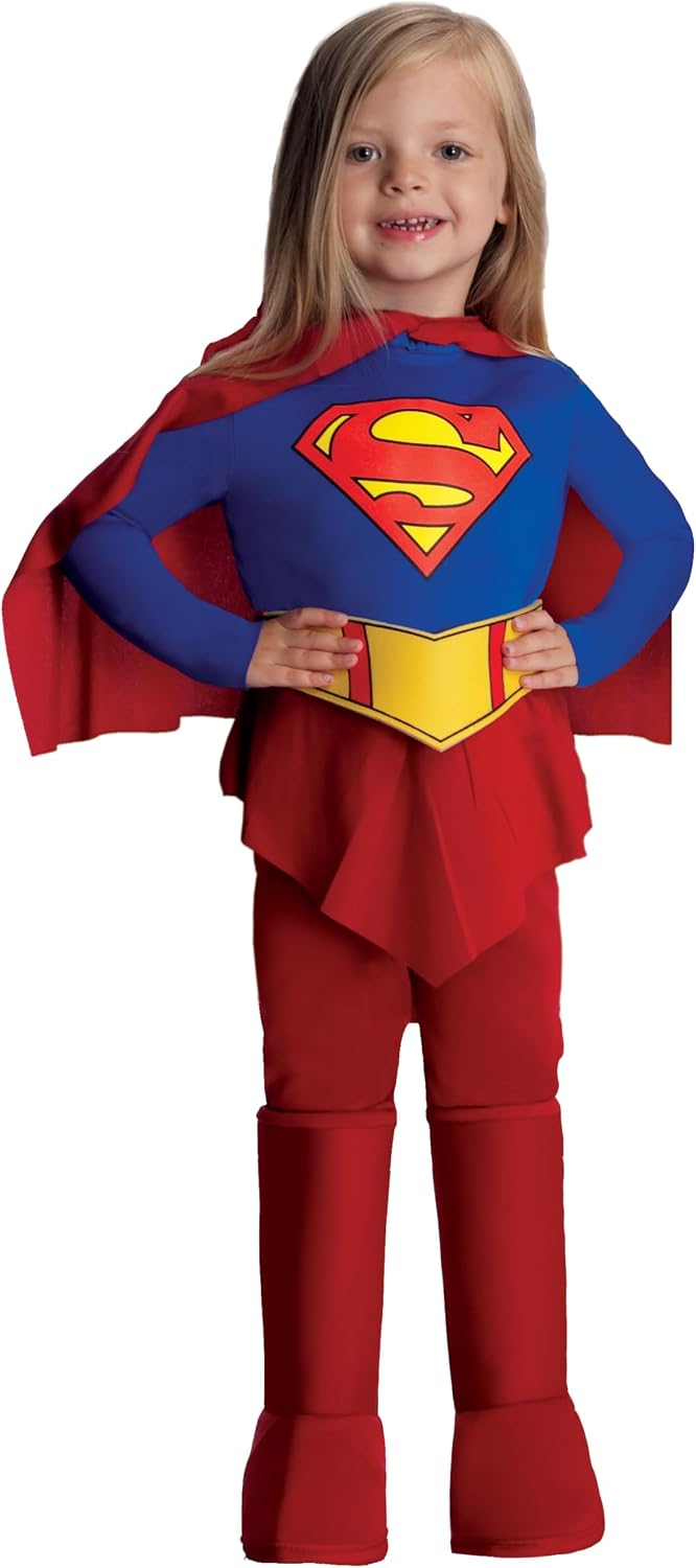 DC Comics Superheroes: Supergirl Costume for Kids, Girls Costume