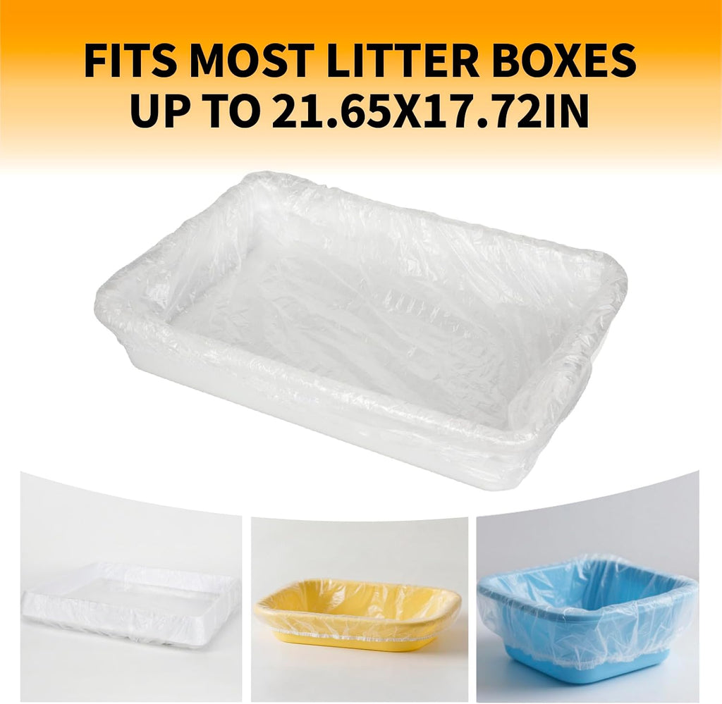 Small Animal Bedding & Litter,50 pcs Disposable Rabbit Cage Liner Bags 3s Quick Clean for Bunny Cat Guinea Pig Ferret