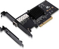 10Gb PCI-E NIC with 82599EN(X520-DA1) Controller, Single Port SFP+ PCI-E Network Card, Supports Windows/Windows Server/VMware