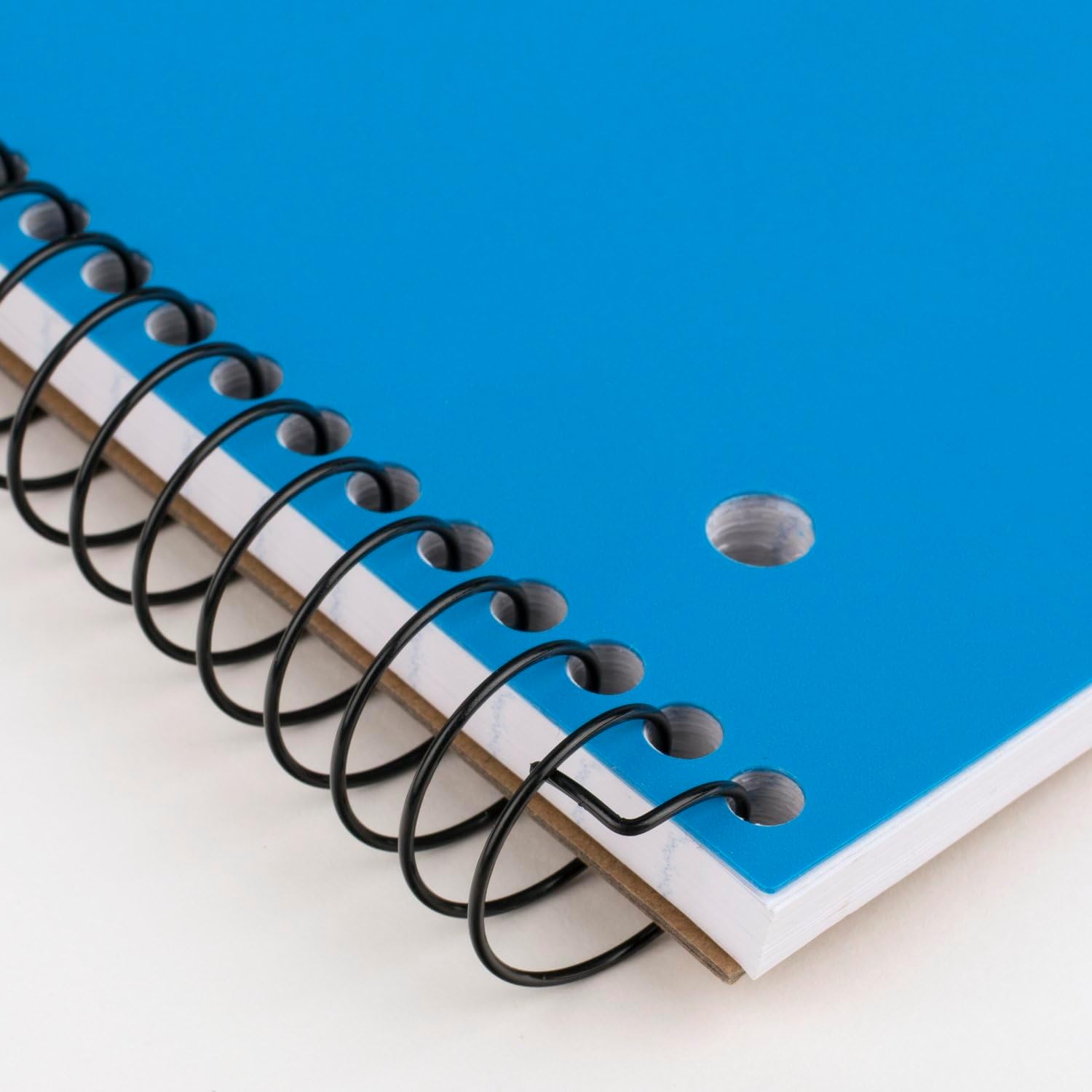 Spiral Notebooks, 1 Subject, Wide Ruled Paper, 8" x 10-1/2", 100 Sheets, Assorted Colors, 5 Pack (930093)