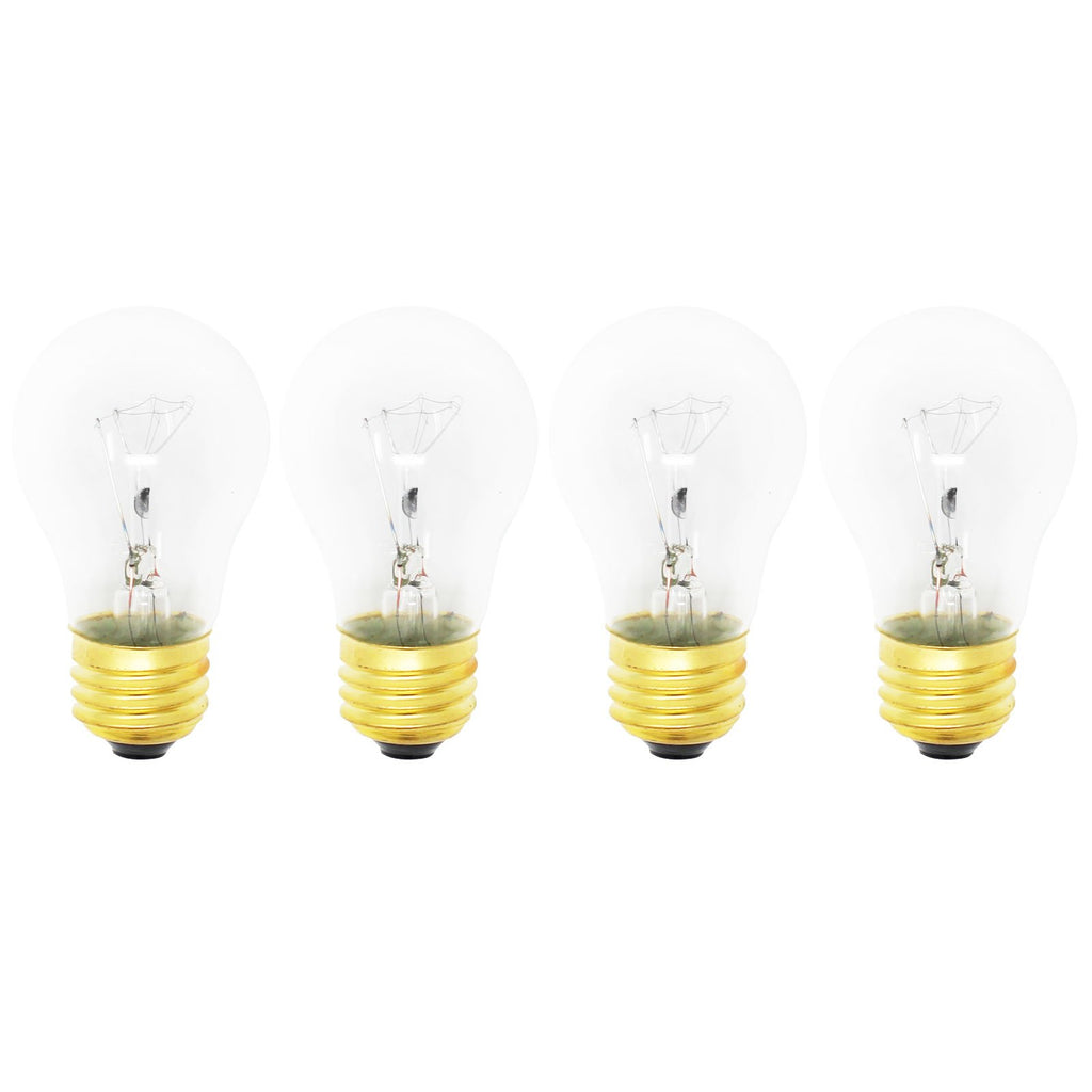 4-Pack Replacement Light Bulb for Frigidaire FFEF3050LSP Range/Oven