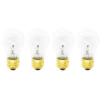 4-Pack Replacement Light Bulb for Frigidaire FFEF3050LSP Range/Oven