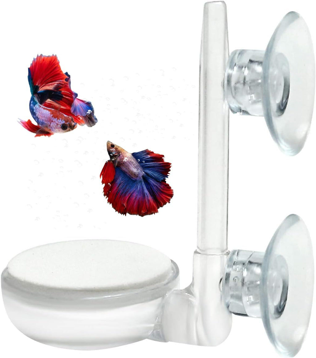 1.4inch Nano Aquarium Air Stone Kit, Quiet Bubble Diffuser