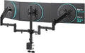 Triple Monitor Mount for 13-32 inch Screens, up to 17.6 lbs per Arm | Adjustable 3 Monitor Desk Mount with Swivel