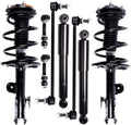 SCITOO - (8pcs) Front Strut Spring Assembly Rear shock absorber Stabilizer Bar Link fit for 2006-2012 for Toyota RAV4
