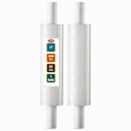 2 Pack Stretch Wrap 11 Inch 1000 Ft 60 Gauge with Handle
