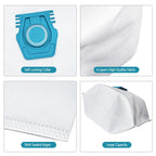 MATERIG Vacuum Bags for Miele Guard L1 S1, 12 Pack with 8 Filters