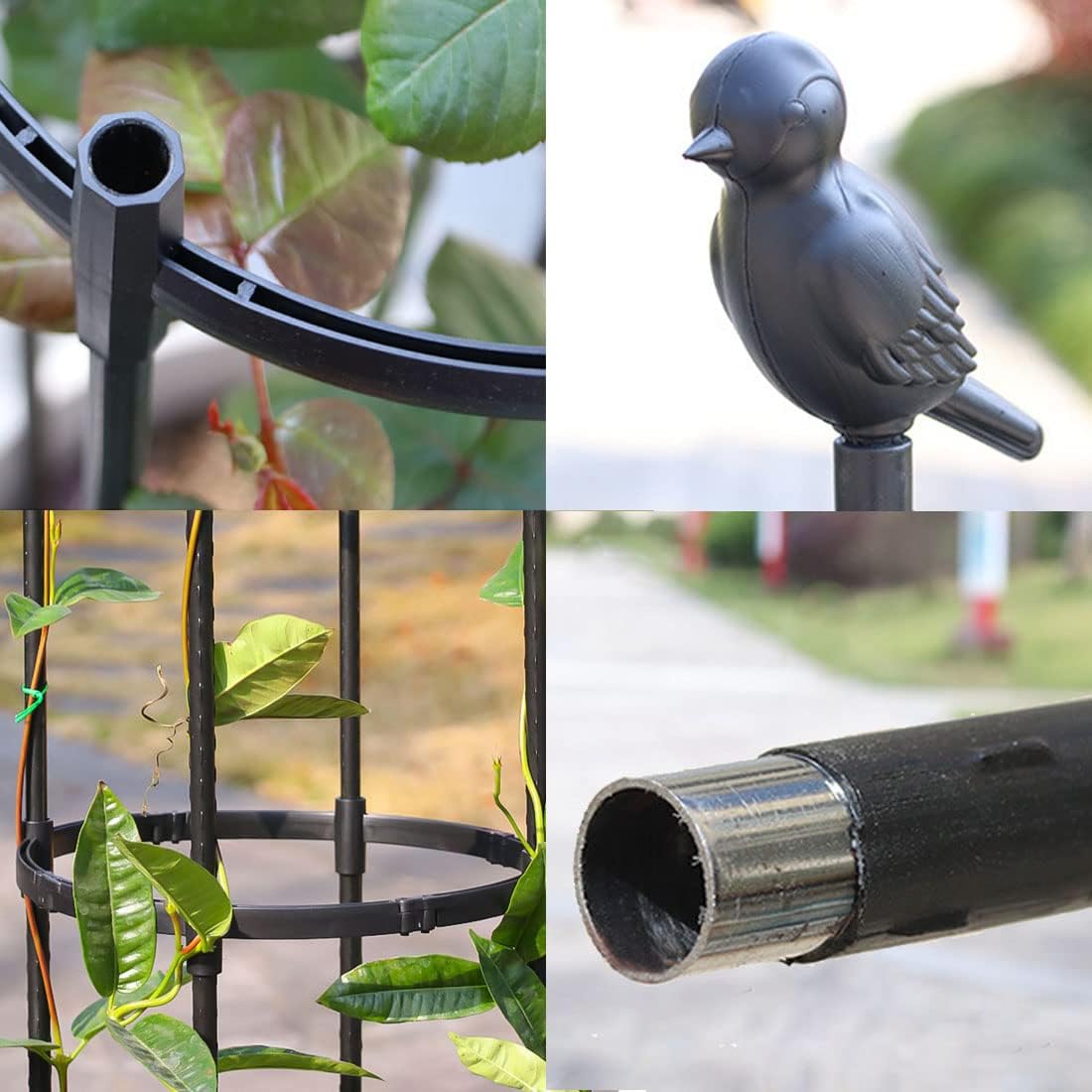 Garden Trellis,Tomato Cage for Climbing Plants Outdoor, Plants Trellis Support for Climbing Vines, Plant Support for