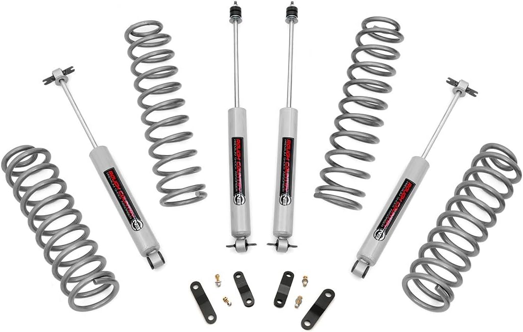 Rough Country 2.5" Lift Kit for 2007-2018 Jeep Wrangler JK Unlimited - 67930