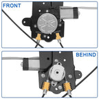 Obaee Window Regulator with Motor Front Left Driver Side, Replace 741-690