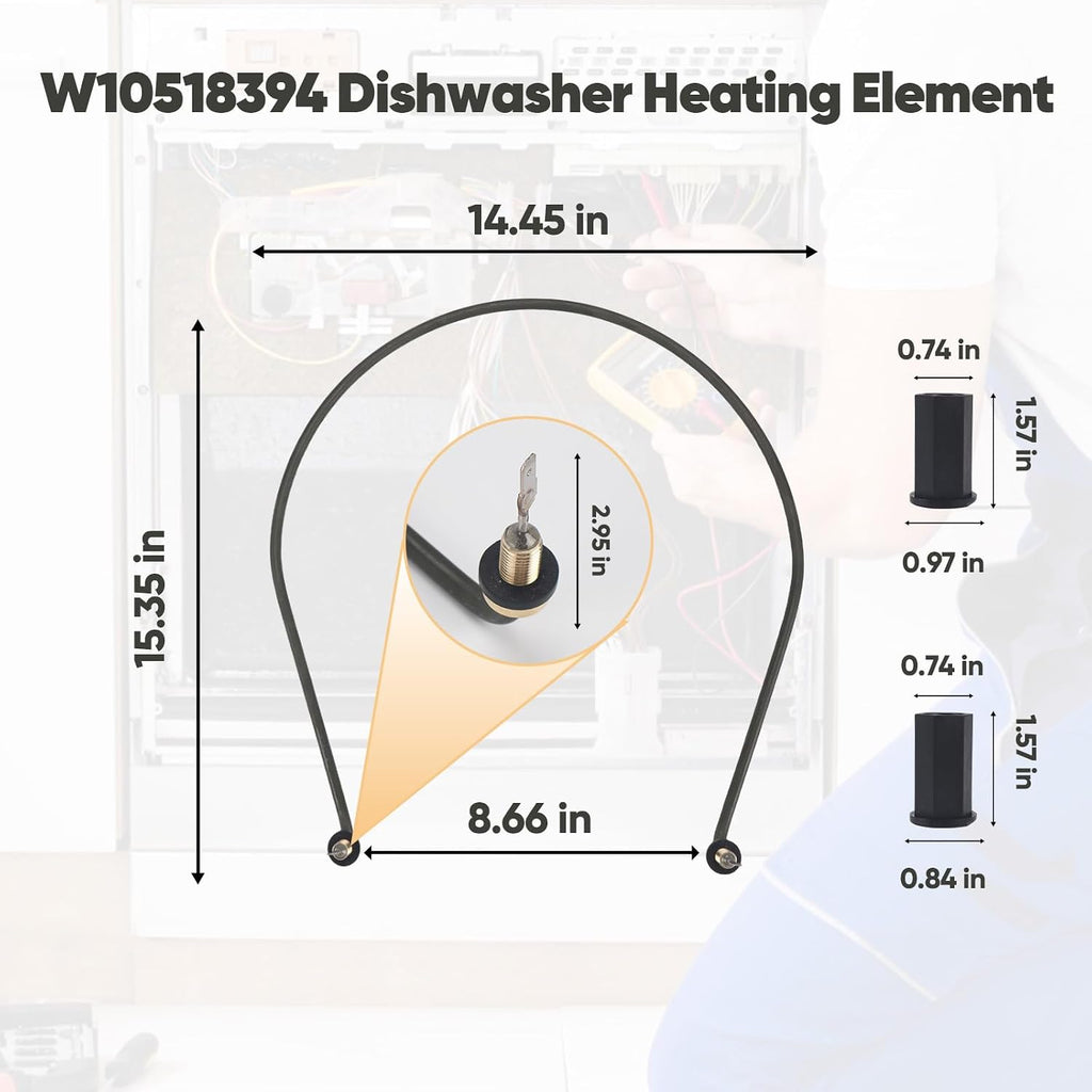 W10518394 Dishwasher Heating Element Replacement Part
