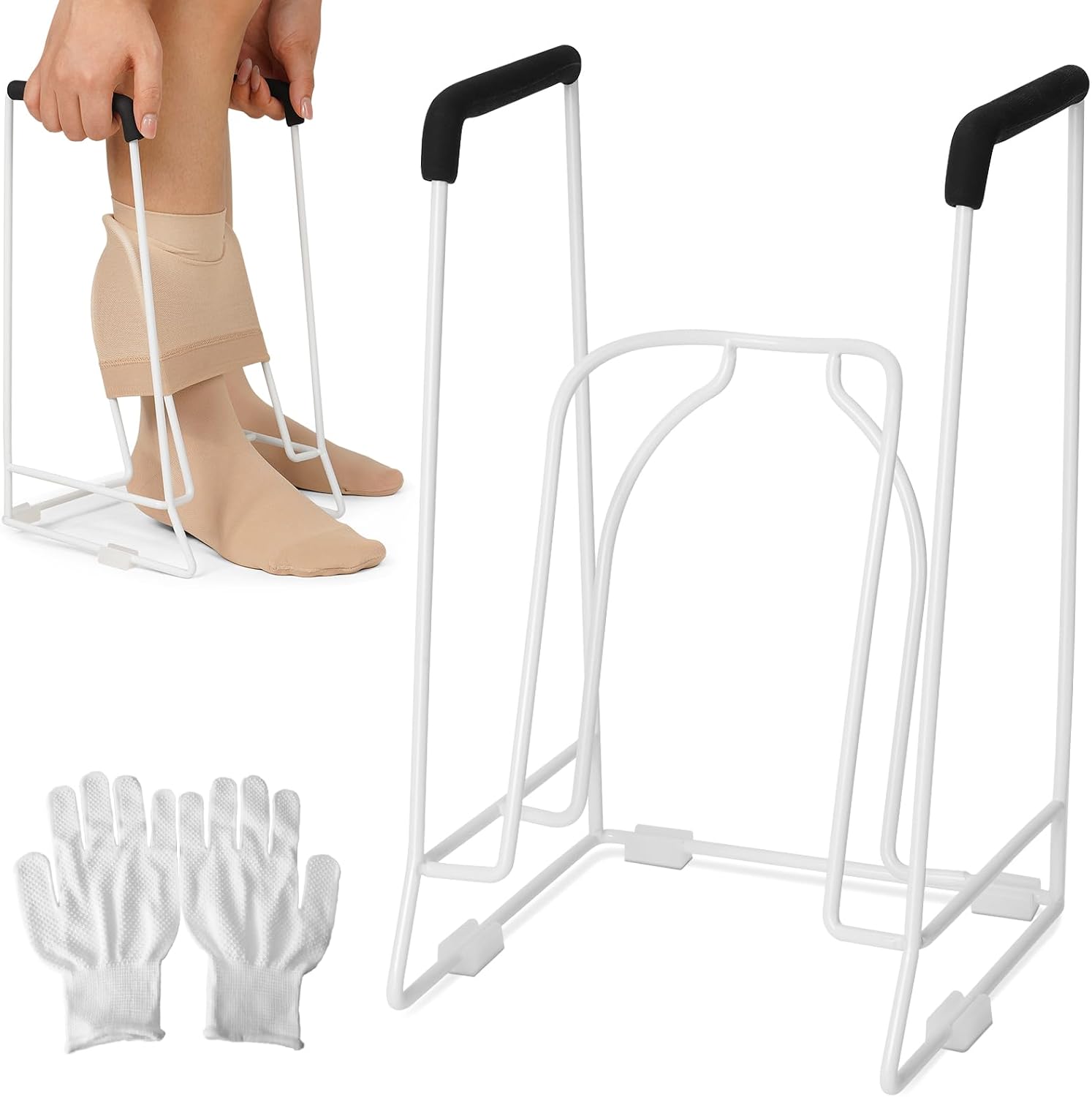 Compression Sock Aid Device, Stocking Donner Medium Calf (<18”)